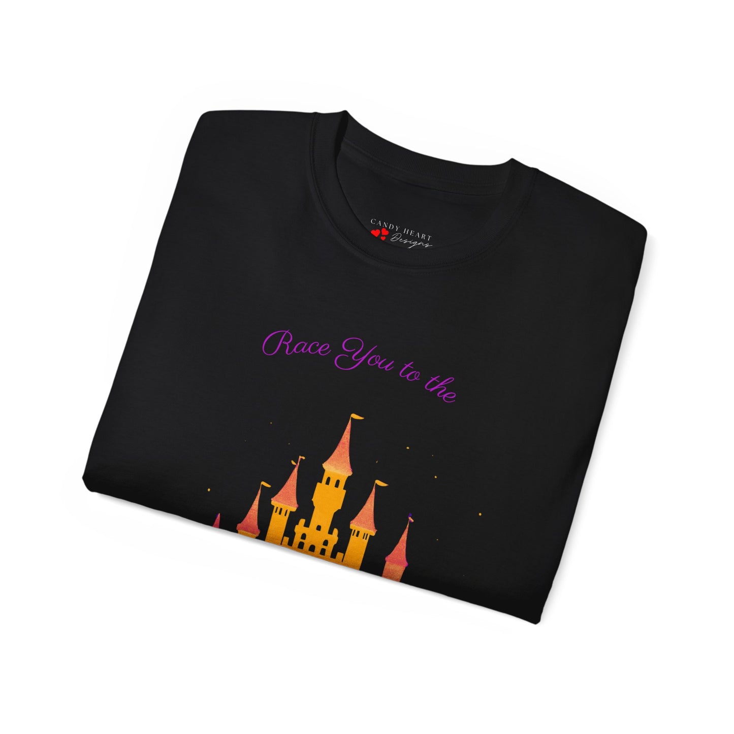 Race You to the Castle (Sunrise) - Unisex Ultra Cotton Tee