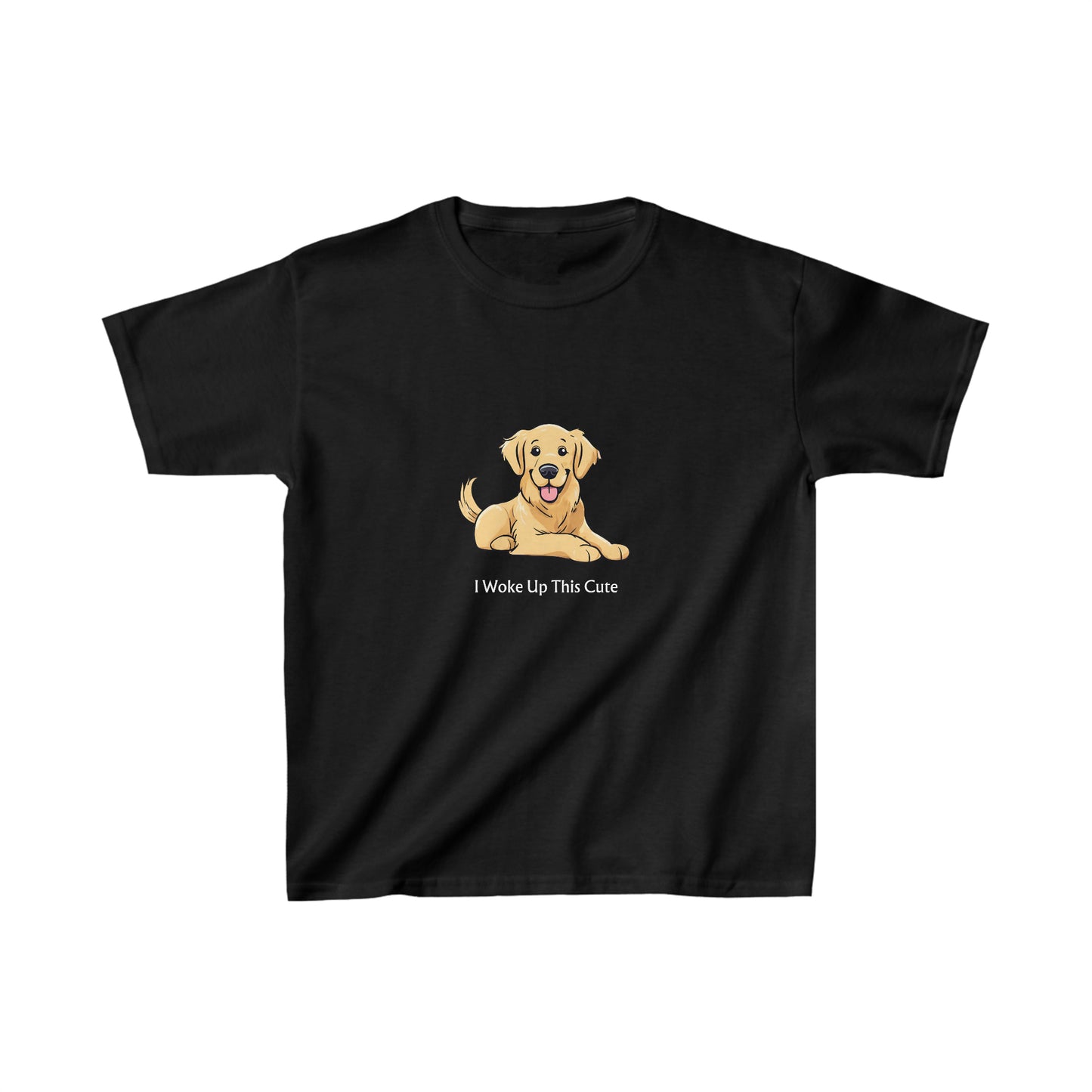 I Woke Up This Cute - Kids Heavy Cotton™ Tee