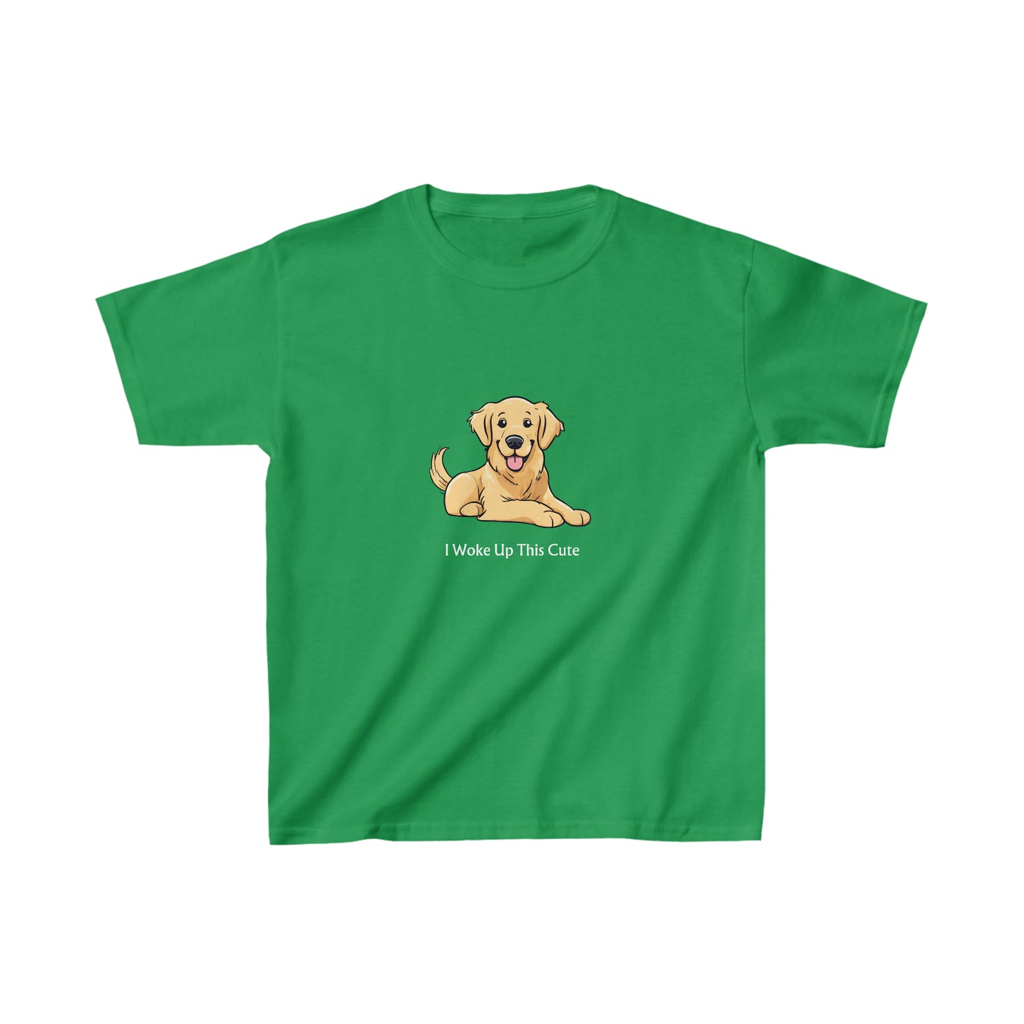 I Woke Up This Cute - Kids Heavy Cotton™ Tee