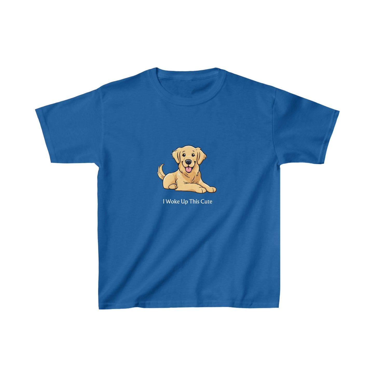 I Woke Up This Cute - Kids Heavy Cotton™ Tee