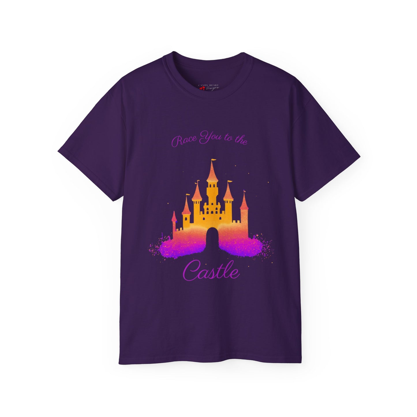 Race You to the Castle (Sunrise) - Unisex Ultra Cotton Tee