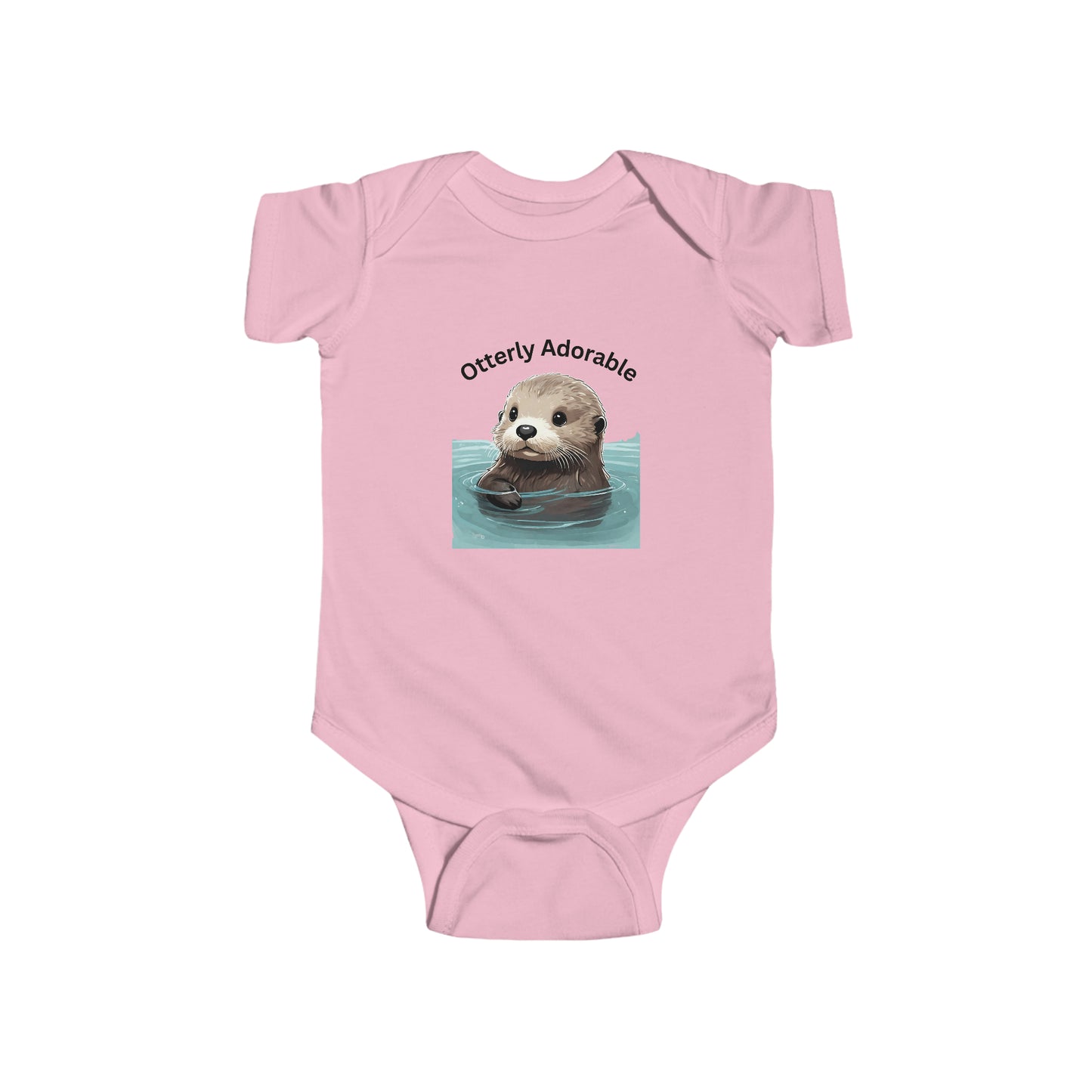 Otterly Adorable - Infant Fine Jersey Bodysuit