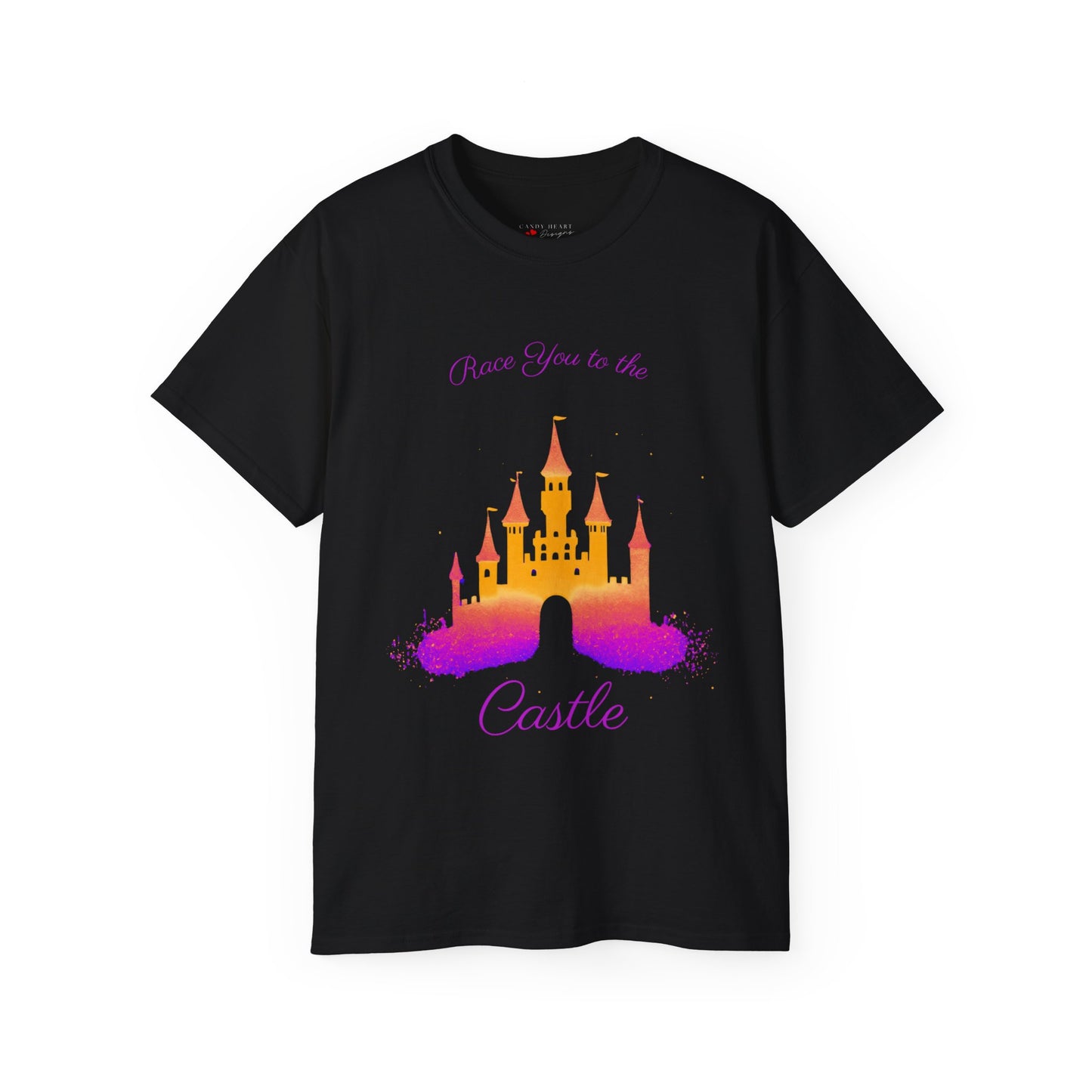 Race You to the Castle (Sunrise) - Unisex Ultra Cotton Tee