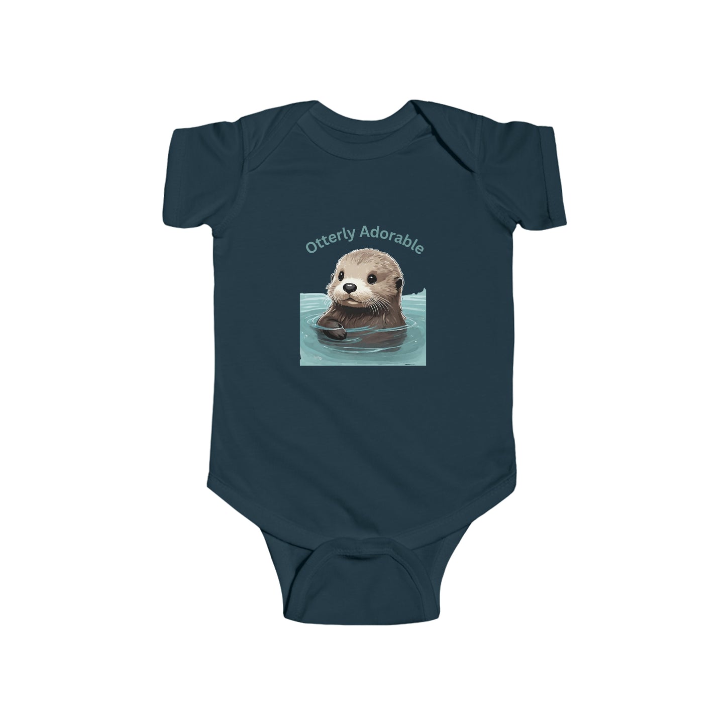 Otterly Adorable - Infant Fine Jersey Bodysuit