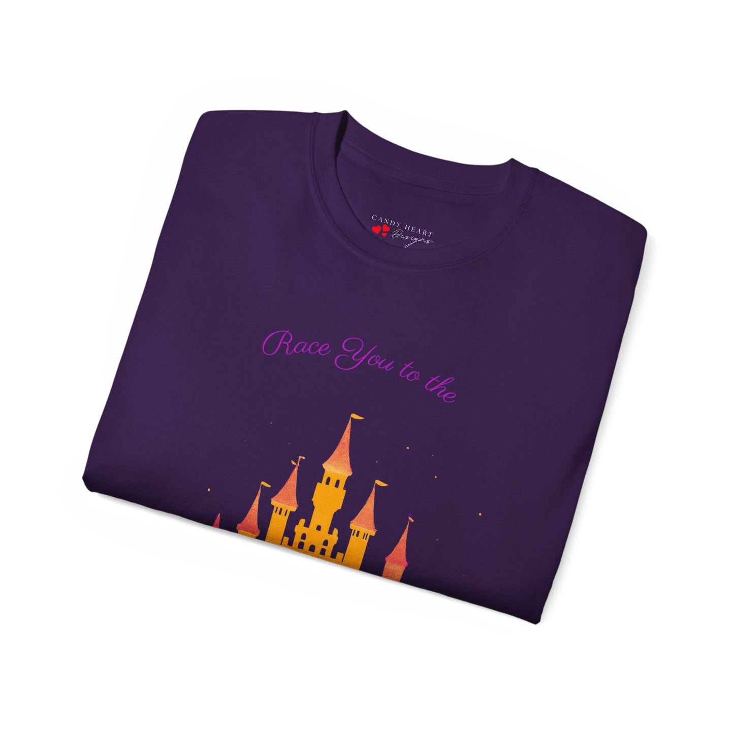 Race You to the Castle (Sunrise) - Unisex Ultra Cotton Tee