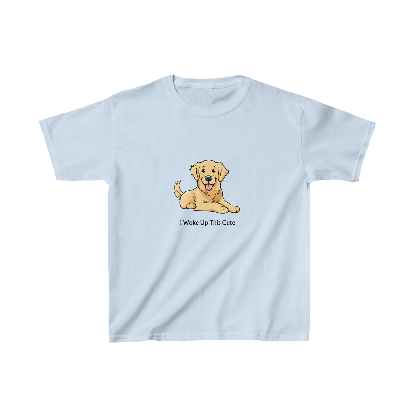 I Woke Up This Cute - Kids Heavy Cotton™ Tee