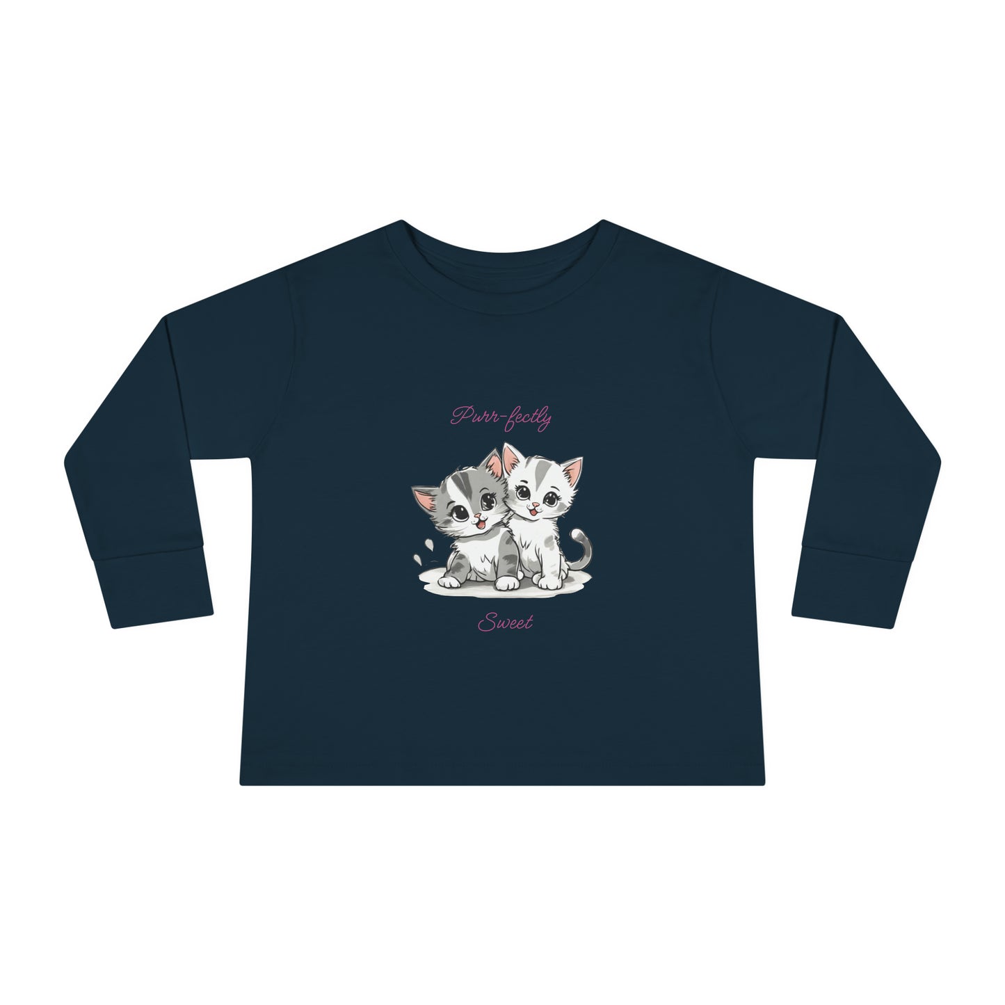 Purr-fectly Sweet - Toddler Long Sleeve Tee
