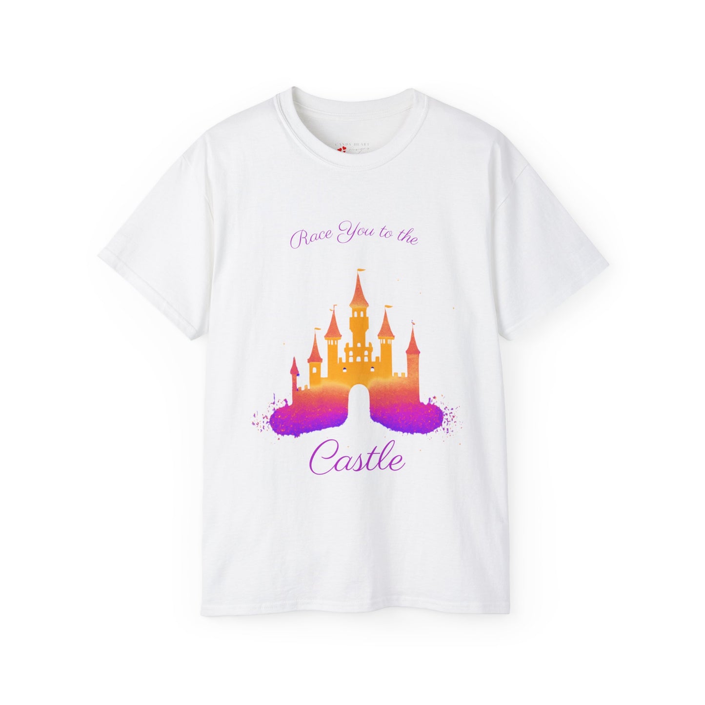 Race You to the Castle (Sunrise) - Unisex Ultra Cotton Tee