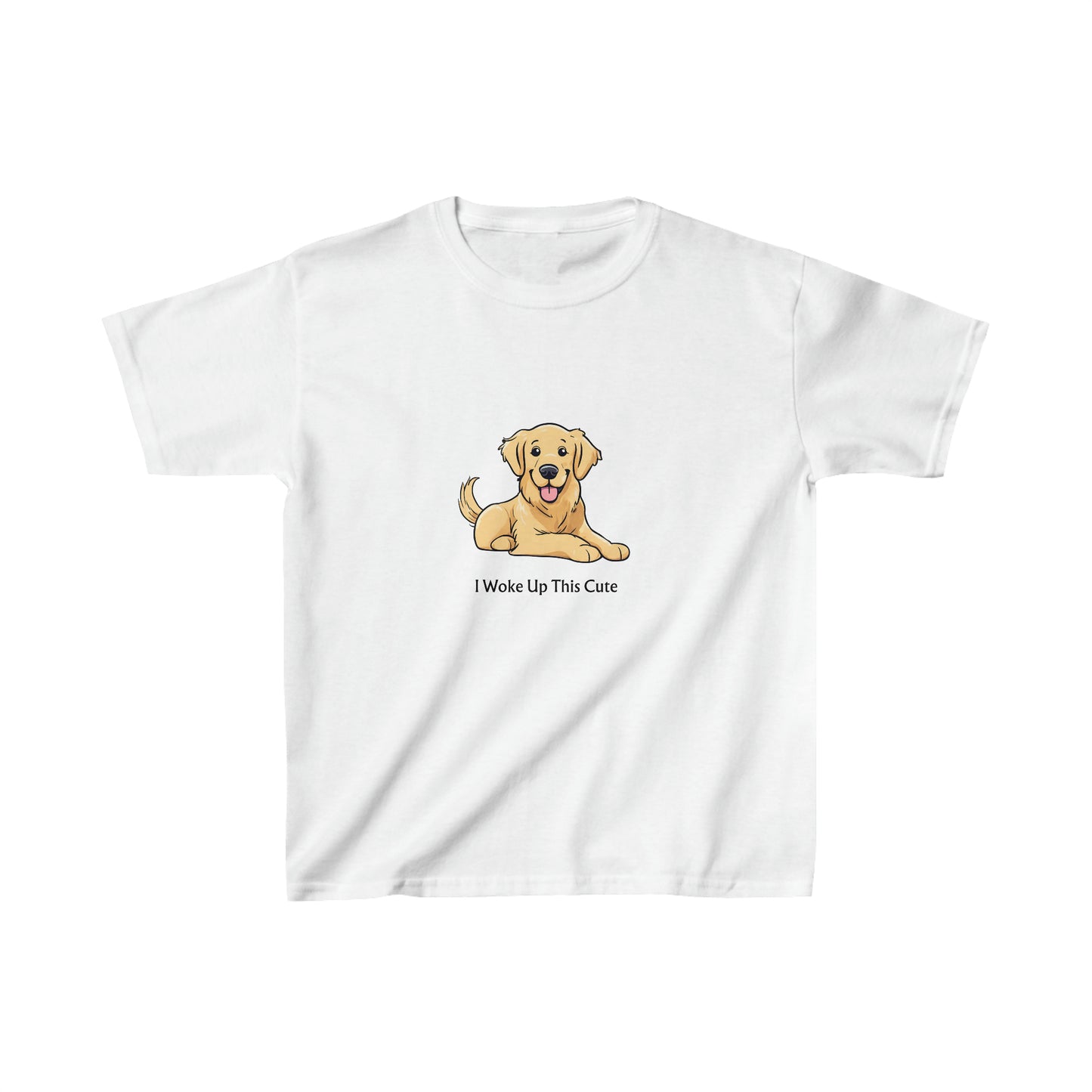 I Woke Up This Cute - Kids Heavy Cotton™ Tee