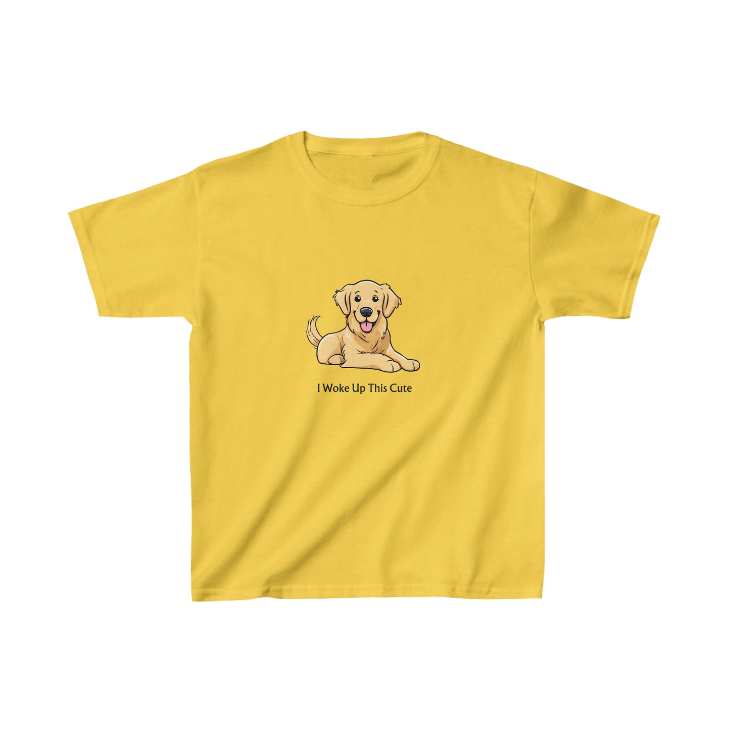 I Woke Up This Cute - Kids Heavy Cotton™ Tee
