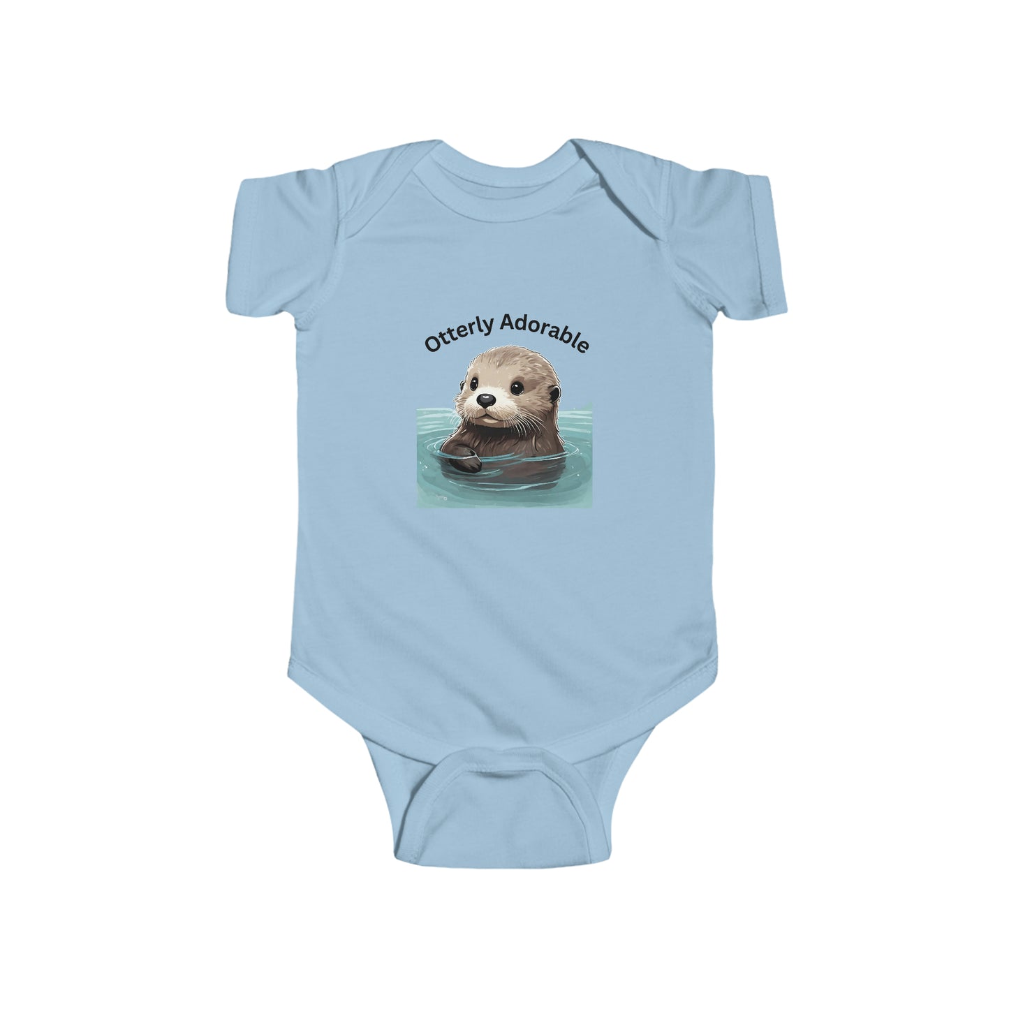 Otterly Adorable - Infant Fine Jersey Bodysuit