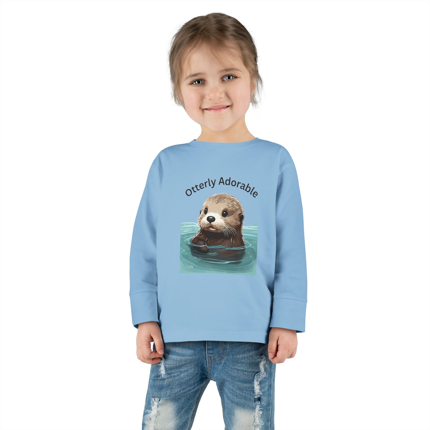 Otterly Adorable - Toddler Long Sleeve Tee