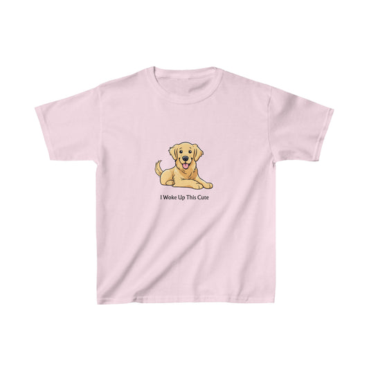 I Woke Up This Cute - Kids Heavy Cotton™ Tee