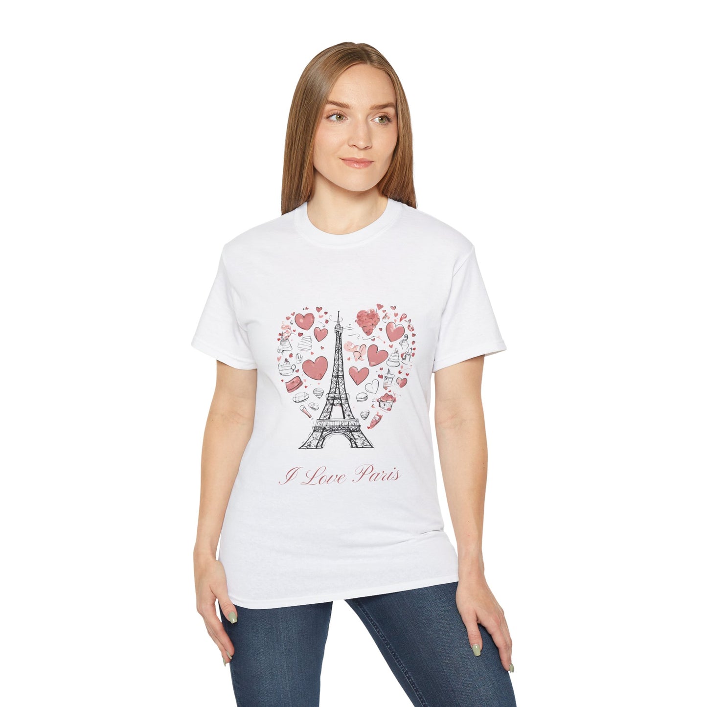 I Love Paris - Unisex Ultra Cotton Tee