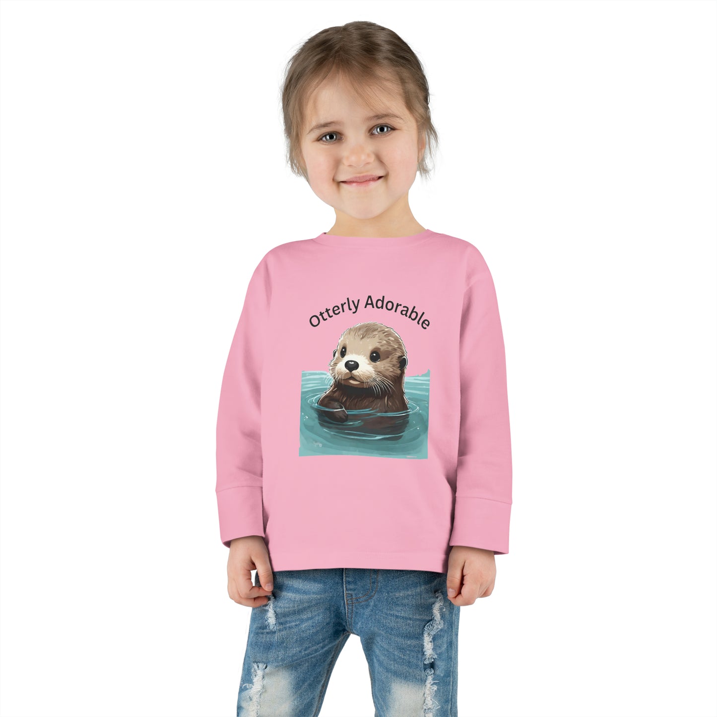 Otterly Adorable - Toddler Long Sleeve Tee