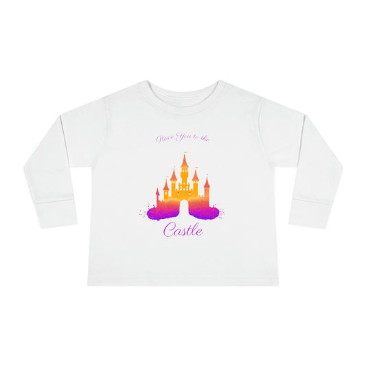 Race You to the Castle (Sunrise) - Toddler Long Sleeve Tee