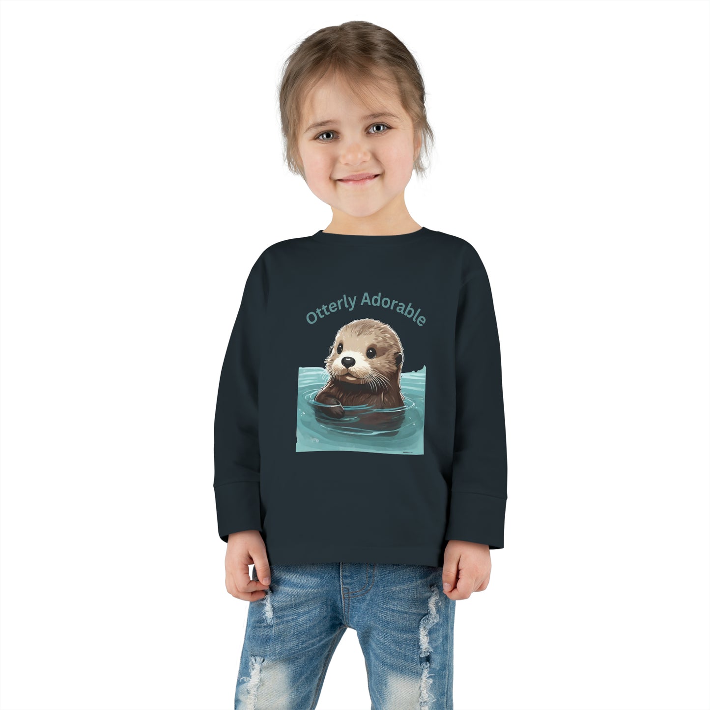 Otterly Adorable - Toddler Long Sleeve Tee