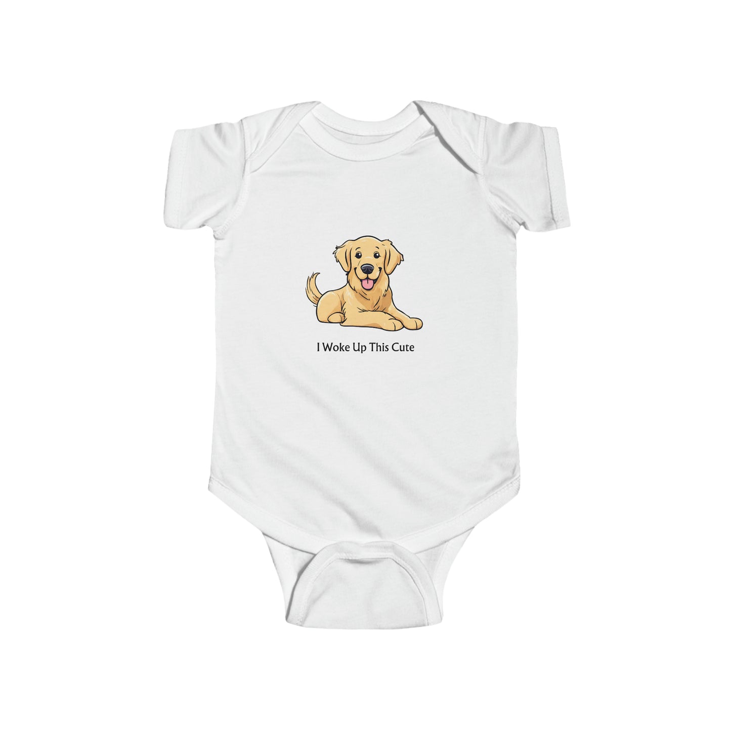 I Woke Up This Cute - Infant Fine Jersey Bodysuit