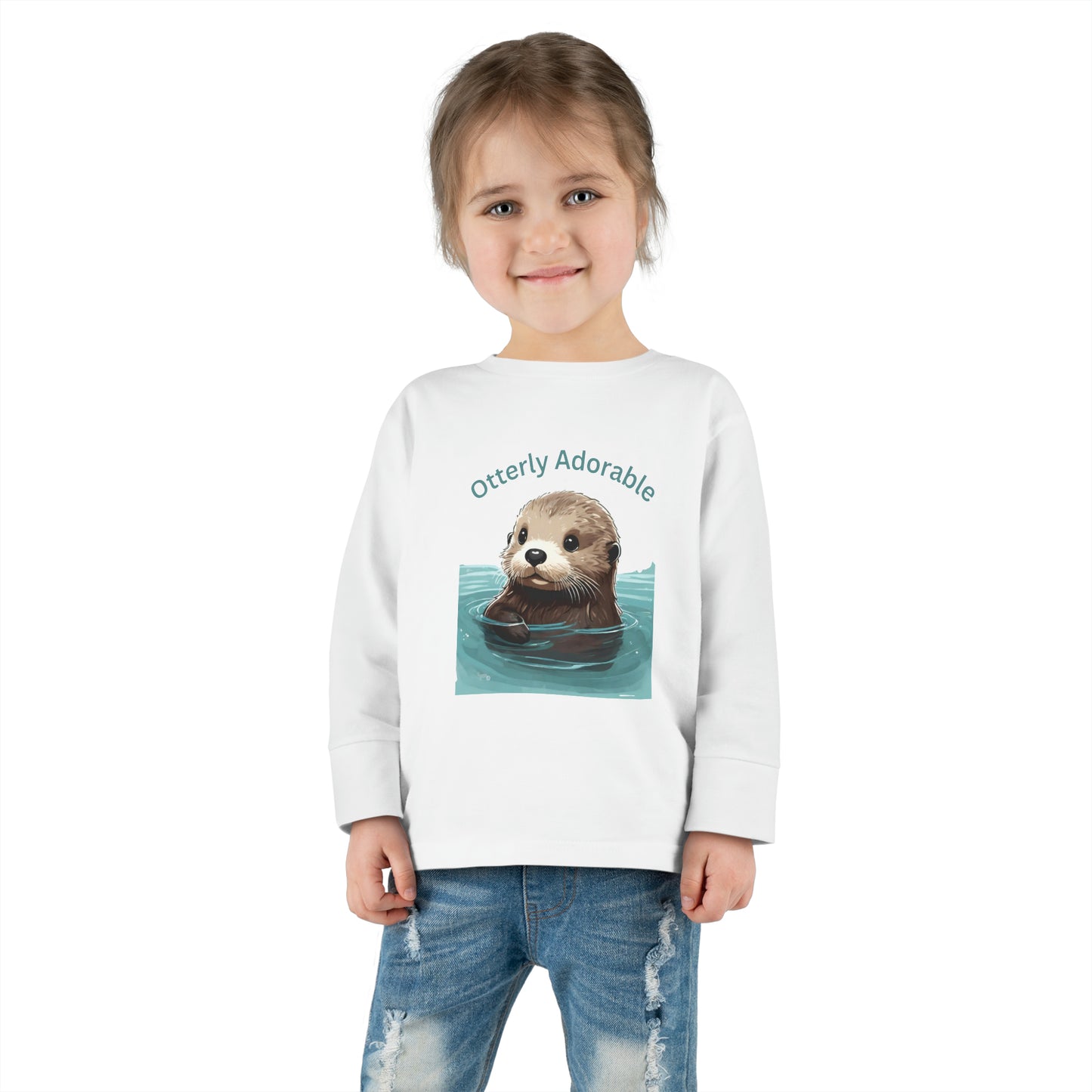 Otterly Adorable - Toddler Long Sleeve Tee