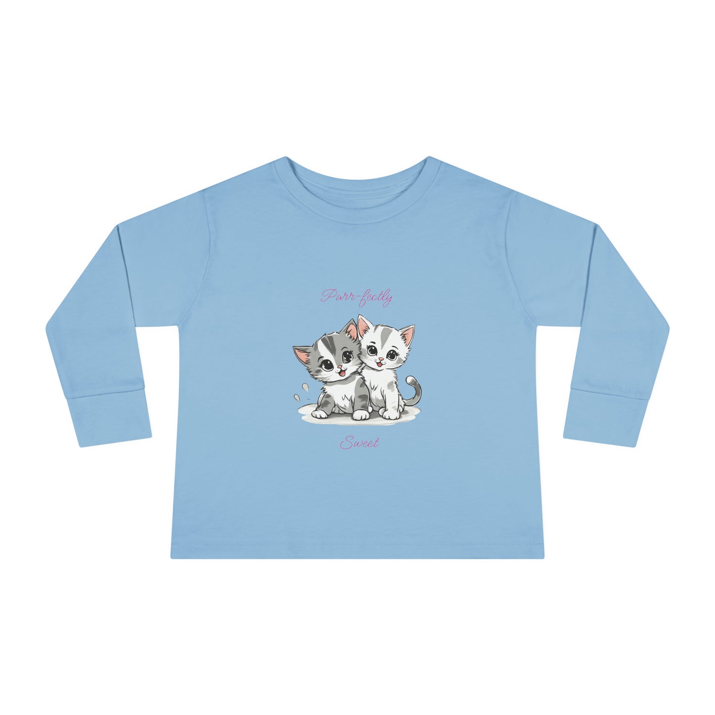 Purr-fectly Sweet - Toddler Long Sleeve Tee