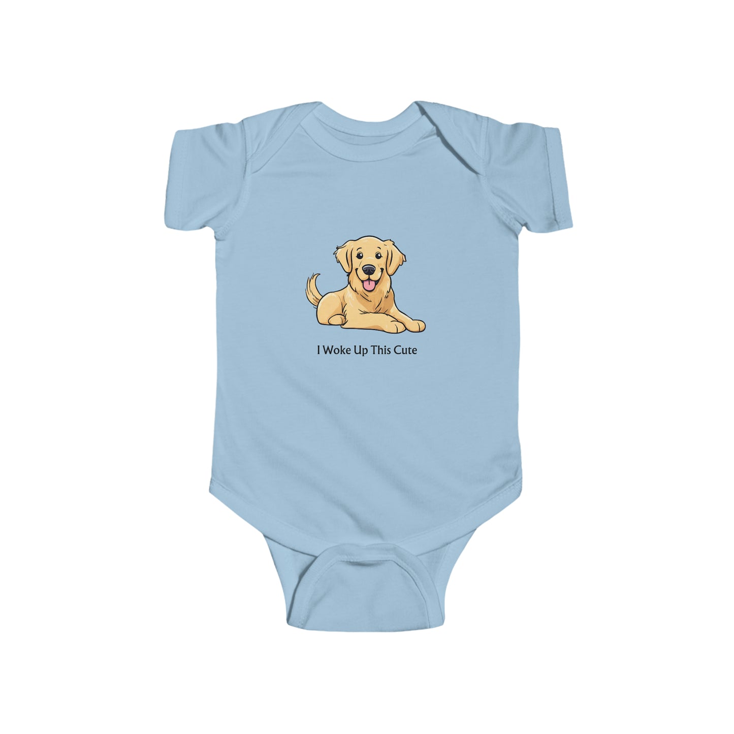 I Woke Up This Cute - Infant Fine Jersey Bodysuit