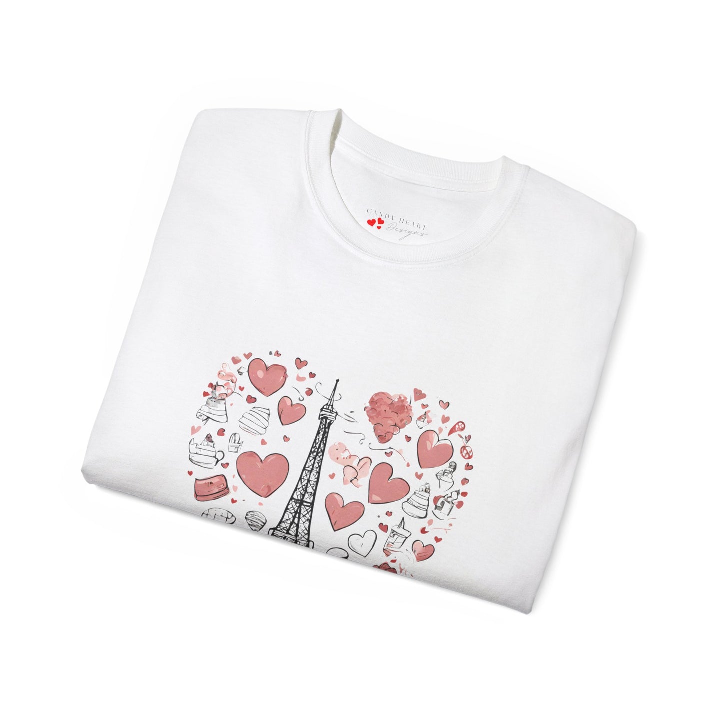 I Love Paris - Unisex Ultra Cotton Tee