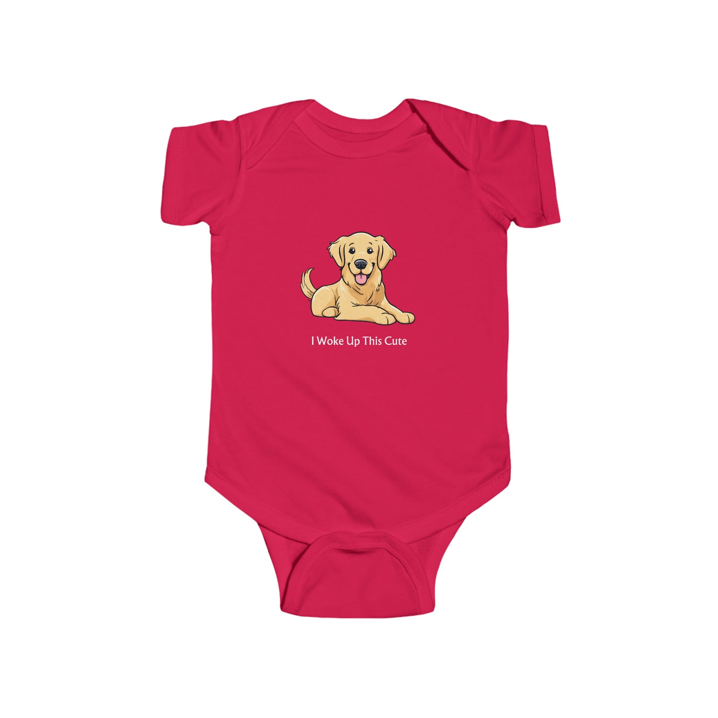 I Woke Up This Cute - Infant Fine Jersey Bodysuit