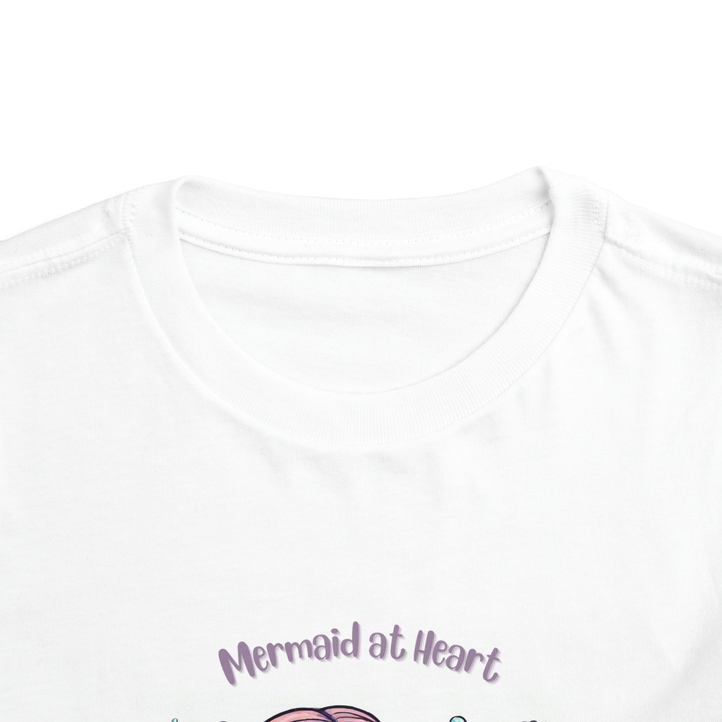 Mermaid at Heart- Toddler Short Sleeve Tee